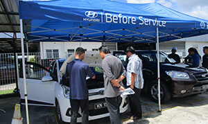 Service, Hyundai Brunei