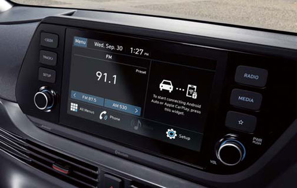 Hyundai I20 8 Inch Display Audio, Hyundai Brunei